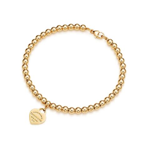 tiffany t bracelet gold replica|tiffany bead bracelet knockoff.